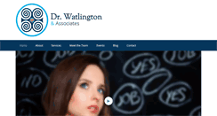 Desktop Screenshot of drwatlington.com
